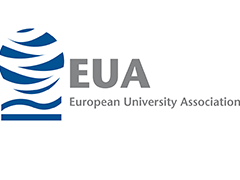 European University Association logo, EUA, ISCN Member, International Sustainable Campus Network
