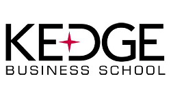 KEDGE Business School logo, ISCN Member, International Sustainable Campus Network