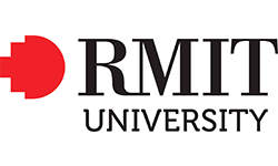 RMIT University logo, ISCN Member, International Sustainable Campus Network