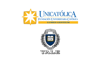 ISCN Project, Unicatolica & Yale University logo, International Sustainable Campus Network
